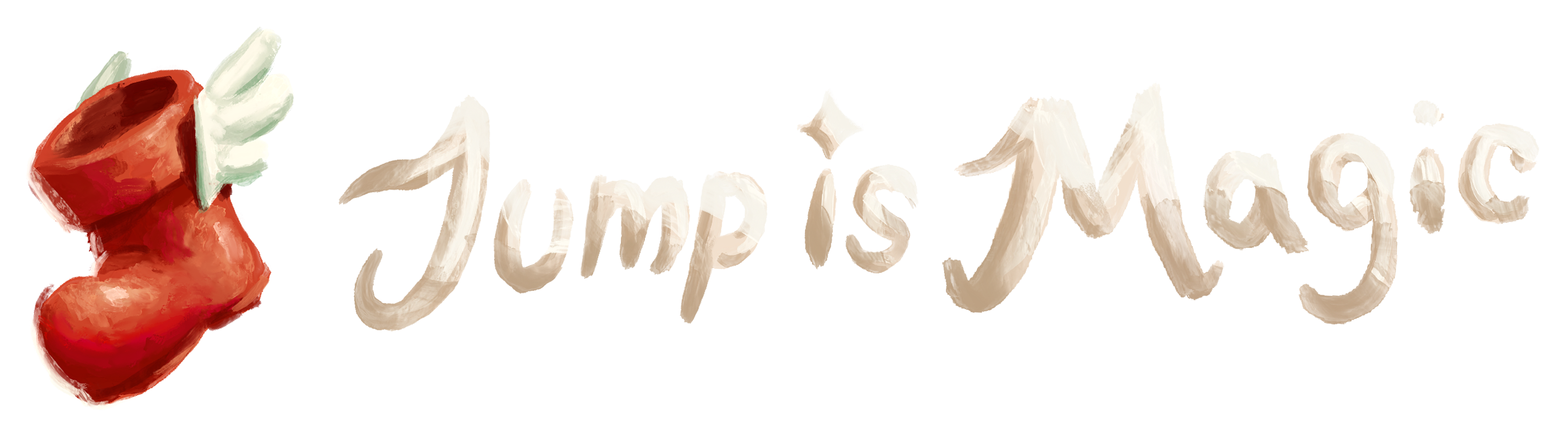 Jump Is Magic logo-wide